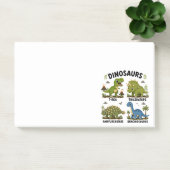 Dinosaurussoorten leren voor kinderen post-it® notes (Kantoor)