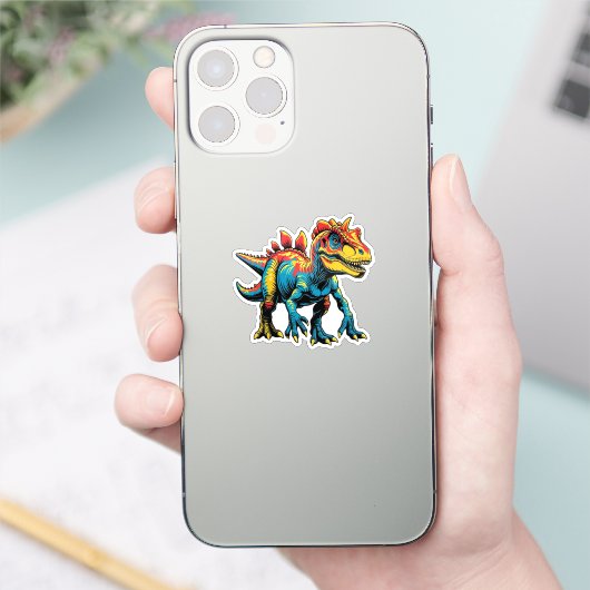 Dinosaurusstickers Sticker (Telefoon)