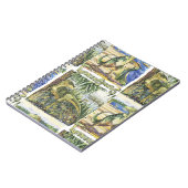 Dinosaurustijdperk: Waterverf landschapsillustrati Notitieboek (Linkerzijde)