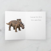 Dinosaurusverjaardag Een brullende goede tijd Kaart (Binnen)