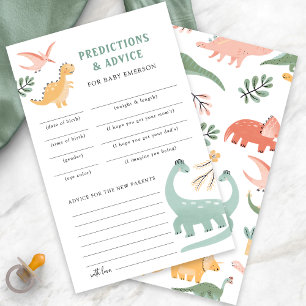 Dinosaurusvoorspellingen en -advies