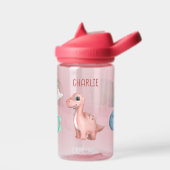 Dinosauruswaterfles, Kinder Schattigee Dino Waterfles (Links)