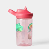 Dinosauruswaterfles, Kinder Schattigee Dino Waterfles (Rechts)