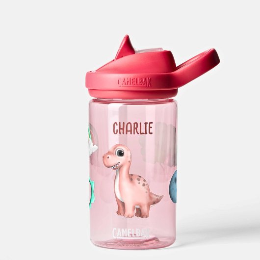 Dinosauruswaterfles, Kinder Schattigee Dino Waterfles