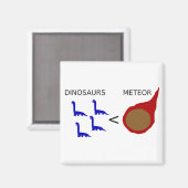 dinosddddddddddd magneet (Voorkant / Achterkant)