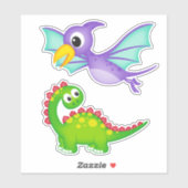 Dinosiroop cartoon sticker (Vel)