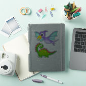 Dinosiroop cartoon sticker (iPad Cover)