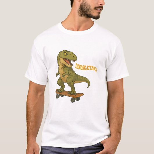 Dinoskaterous T-shirt (Voorkant)