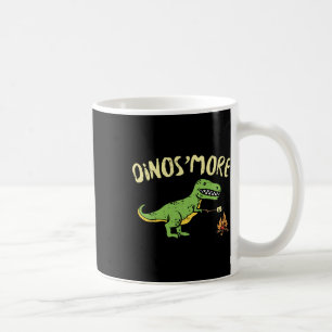 Dinosmore Grappige Dino S'more Camping Dinosaur Ka Koffiemok
