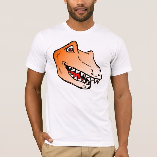 Dinosorio Sinaasappel T-shirt (Voorkant)