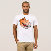 Dinosorio Sinaasappel T-shirt (Voorkant volledig)