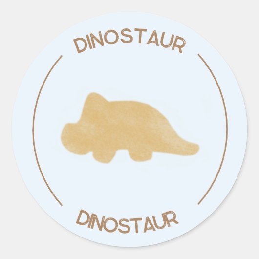Dinostaur Classic Stickers (Voorkant)