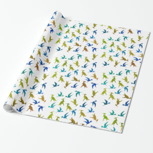 Dinosuars Pattern Cadeaupapier