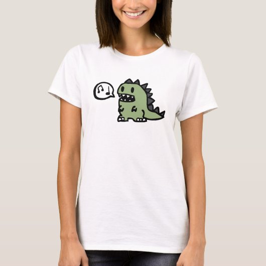 Dinotijd (f) t-shirt (Voorkant)