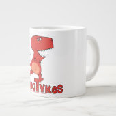 Dinotykes Ty is een Tyrannosaurus Rex Grote Koffiekop (Voorkant rechts)
