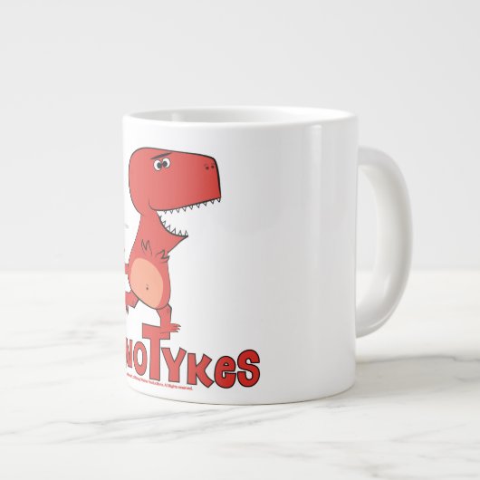 Dinotykes Ty is een Tyrannosaurus Rex Grote Koffiekop (Voorkant rechts)