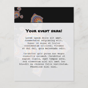 Dinozaur - Fractal Art Flyer