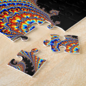 Dinozaur - Fractal Art Legpuzzel (Zijkant)