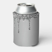 Dinsdag 30e Elegant Silver Modern Elegant Favors Blikjeskoeler (Blikje Achterkant)