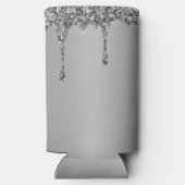 Dinsdag 30e Elegant Silver Modern Elegant Favors Seltzer Blikjeskoeler (Achterkant)