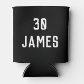 Dinsdag 30e verjaardag van de olifant zwarte moder blikjeskoeler (Voorkant)