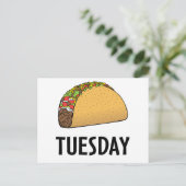 dinsdag briefkaart (Staand voorkant)