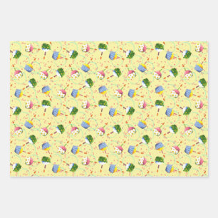 Dinsdag Cupcake Celebration Wrapping Paper Sheets