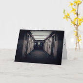 "Dinsdag de 17e" Hallowe’en Kaart (Gele Bloem)