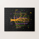 Dinsdag Gras Tree Beads New Orleans 2022 Watercolo Legpuzzel (Horizontaal)