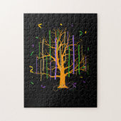 Dinsdag Gras Tree Beads New Orleans 2022 Watercolo Legpuzzel (Verticaal)