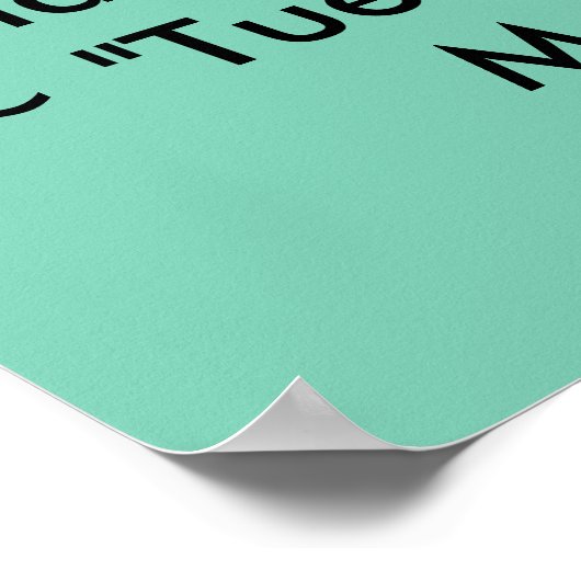 Dinsdag met Morrie Quote Poster (Hoek)