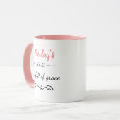 Dinsdag Mok kind (Voorkant links)