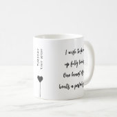 Dinsdag Motivatie Affirmatie Quote Koffiemok (Voorkant rechts)