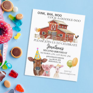 Dinsdag op de Koe Waterverf Boerderij Pig Barn