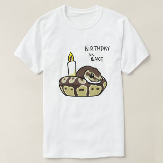 Dinsdag Snake Cute Ball Python Tekening T-shirt
