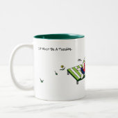 Dinsdag, Snoozeday Muge - het moet een dinsdag zij Tweekleurige Koffiemok (Links)