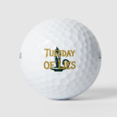 Dinsdag van de leugen golfballen (Voorkant)