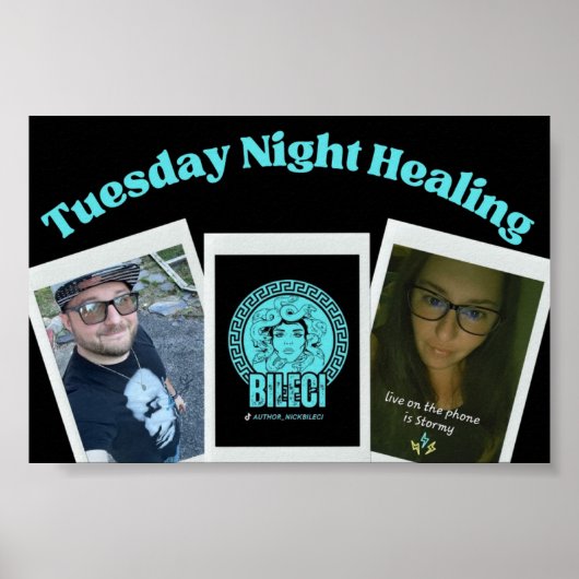 Dinsdagavond Healing Poster (Voorkant)