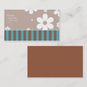 dinsdagmiddag visitekaartje (Voorkant / Achterkant)