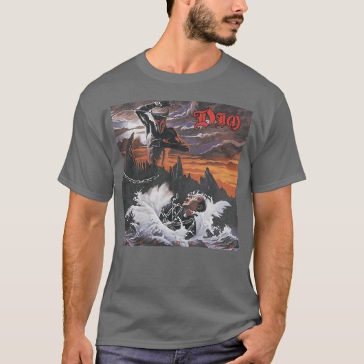 Dio Holy Diver grappig T-shirt (Voorkant)