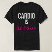 Dio is Hardio Workout Gym Running T-shirt (Design voorkant)