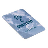 Dio Te Benedica | Italiaans religieus Magneet (Rechterzijde)