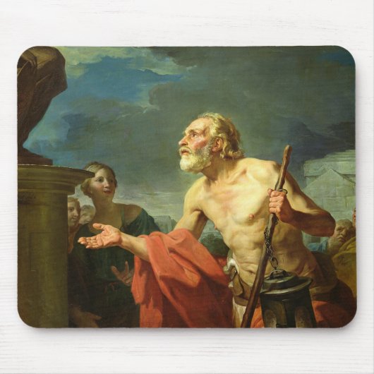 Diogenes Asking for Alms, 1767 Muismat (Voorkant)