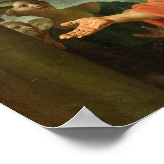 Diogenes Asking for Alms, 1767 Poster (Hoek)