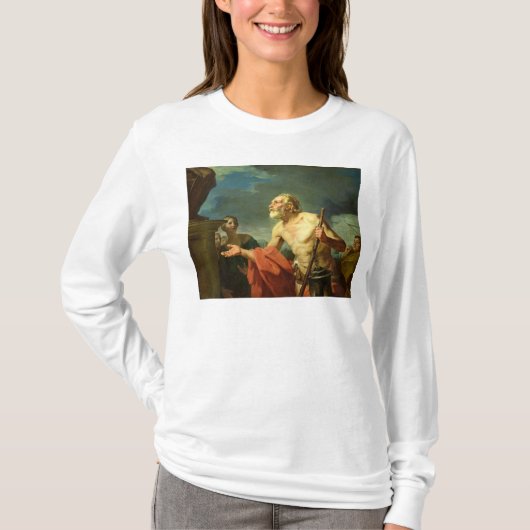 Diogenes Asking for Alms, 1767 T-shirt (Voorkant)