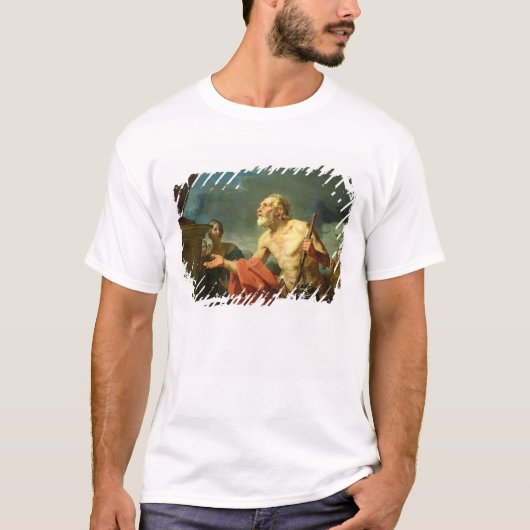 Diogenes Asking for Alms, 1767 T-shirt (Voorkant)