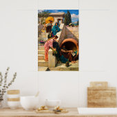 Diogenes by John William Waterhouse  Poster (Keuken)