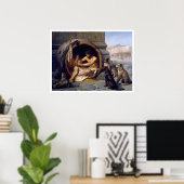 Diogenes & Dogs Poster Print door Gérôme (Thuiskantoor)