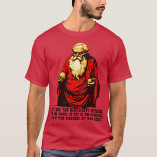 Diogenes Filosofen Wijsheid over eenvoud T-shirt