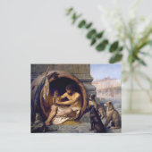 Diogenes Omringd door Honden - door Jean Leon Gero Briefkaart (Staand voorkant)